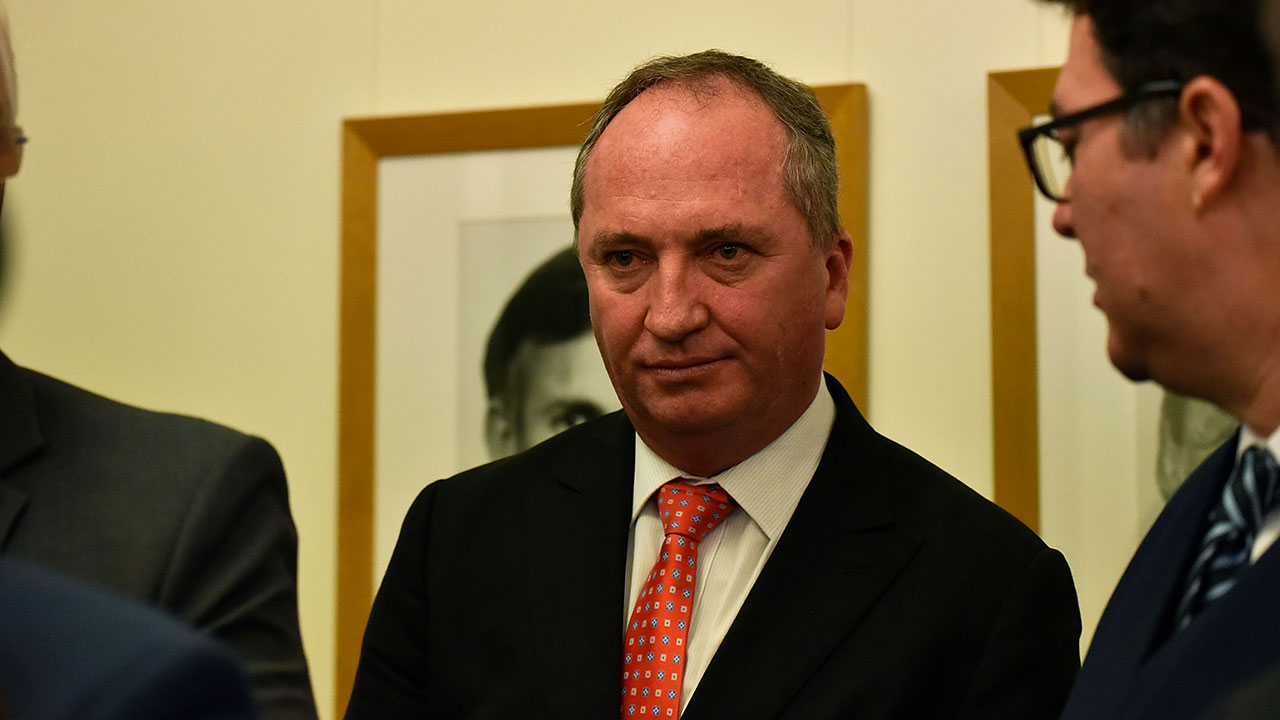 “Just found out”: Barnaby Joyce discovers he’s been sacked via TV