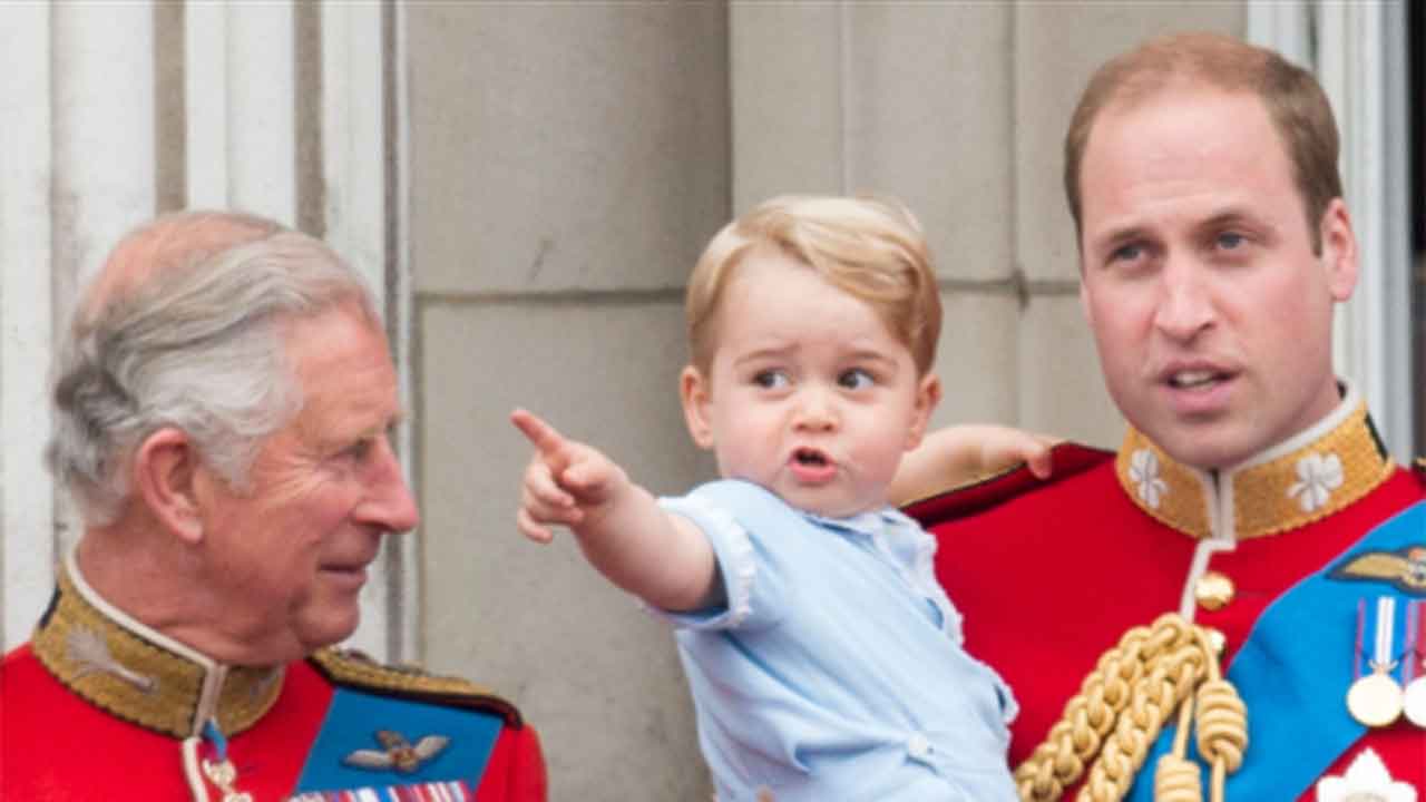 Hilarious photo of Prince Charles looks EXACTLY like Prince George