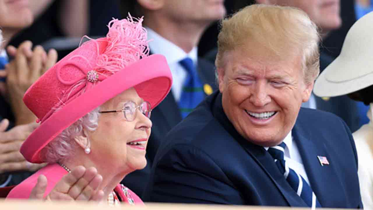 Donald Trump gushes about the Queen: "Great woman" 