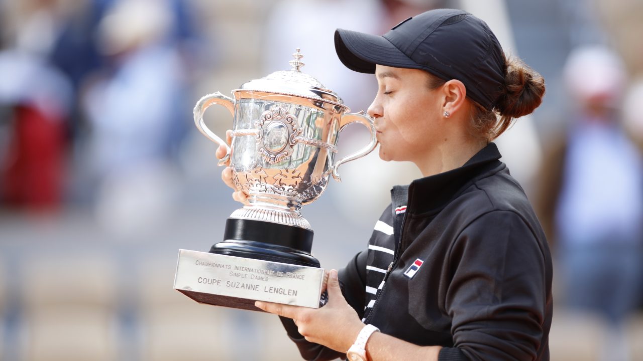 The big mistake Ash Barty spotted on the French Open trophy