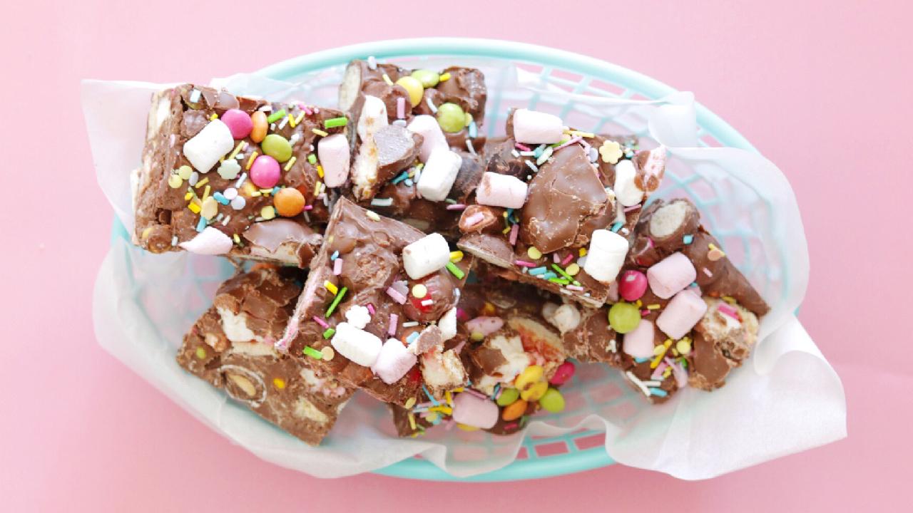 Sweetly indulgent: Rocky road