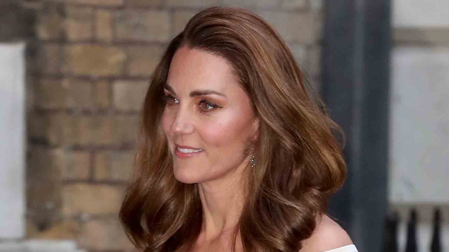 Effortless beauty! Duchess Kate steals the show in bold white number