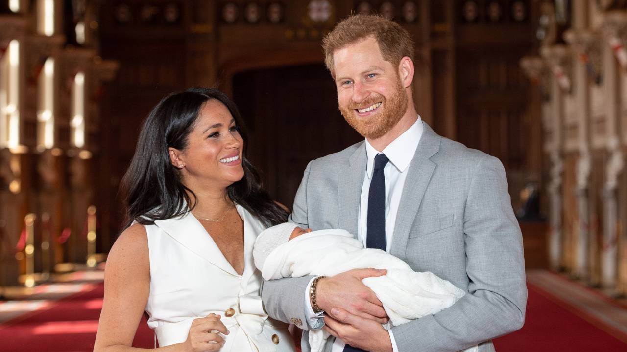 He's so sweet! Prince Harry and Meghan share adorable new photo of Archie