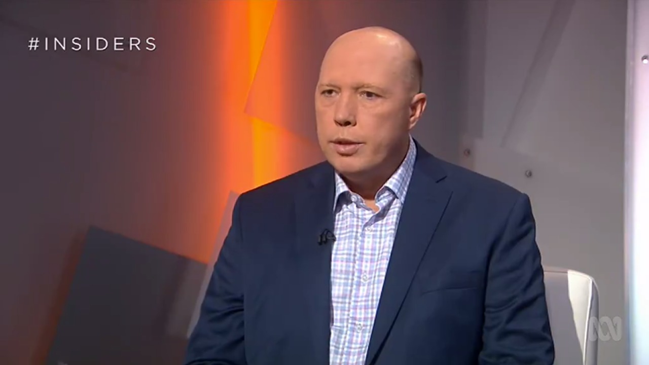 “I don’t know the answer to that”: Peter Dutton's awkward moment on Insiders