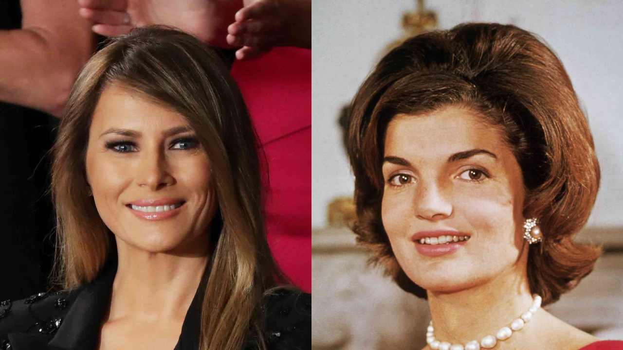 Trump claims wife Melania is the new “Jackie O”