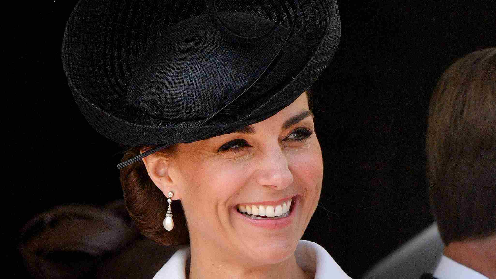 Magic in monochrome: Duchess Kate looks picture perfect for royal ceremony