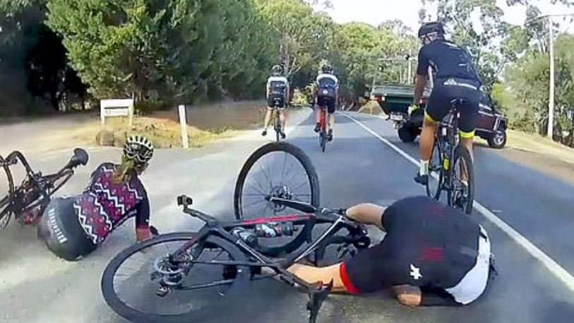 Who was in the wrong? Cyclist slams driver for causing car crash
