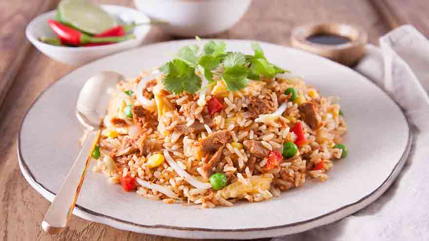 Make this delicious tuna nasi goreng on a cold night in!