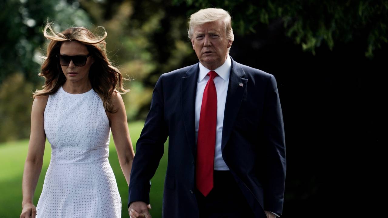 "I never saw any evidence of marriage": New book claims Donald and Melania Trump lead separate lives