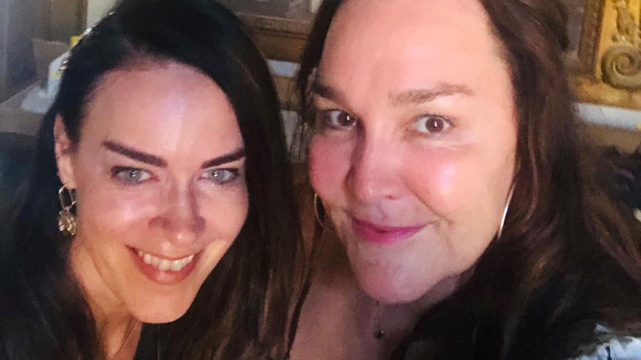 Spooky: Can you spot what’s wrong with this photo of Kate Langbroek?