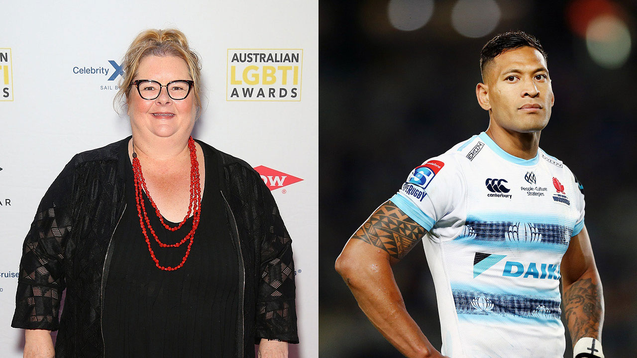 Magda Szubanski starts counter-campaign to rival Israel Folau: "He is wrong – don't listen to him" 