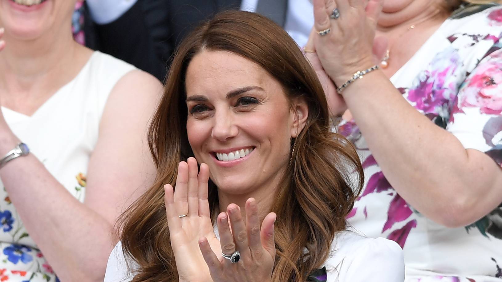 Duchess Kate stuns in white frock as she breaks tradition at Wimbledon 