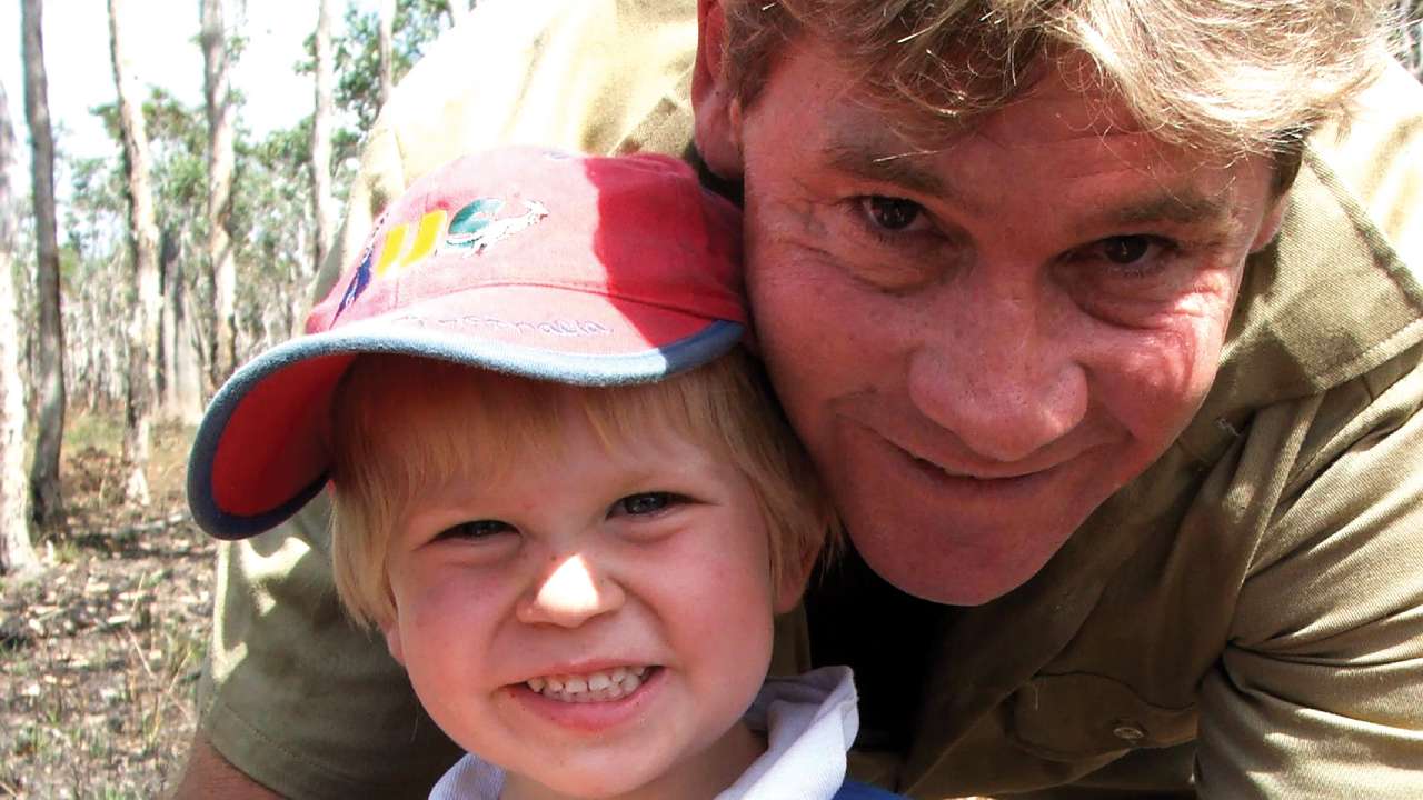 Robert Irwin just recreated an iconic photo of his dad – and it will blow you away