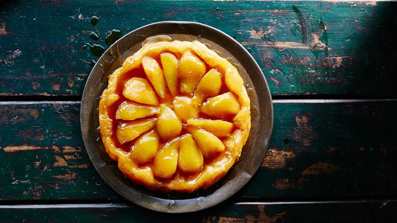 French classic: Pear tarte tatin