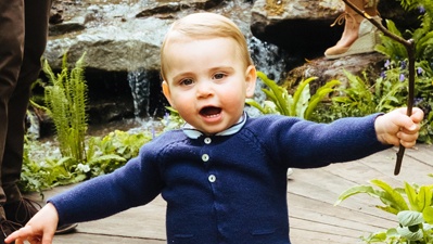 Bursting with charisma: How Prince Louis is capturing everyone's hearts
