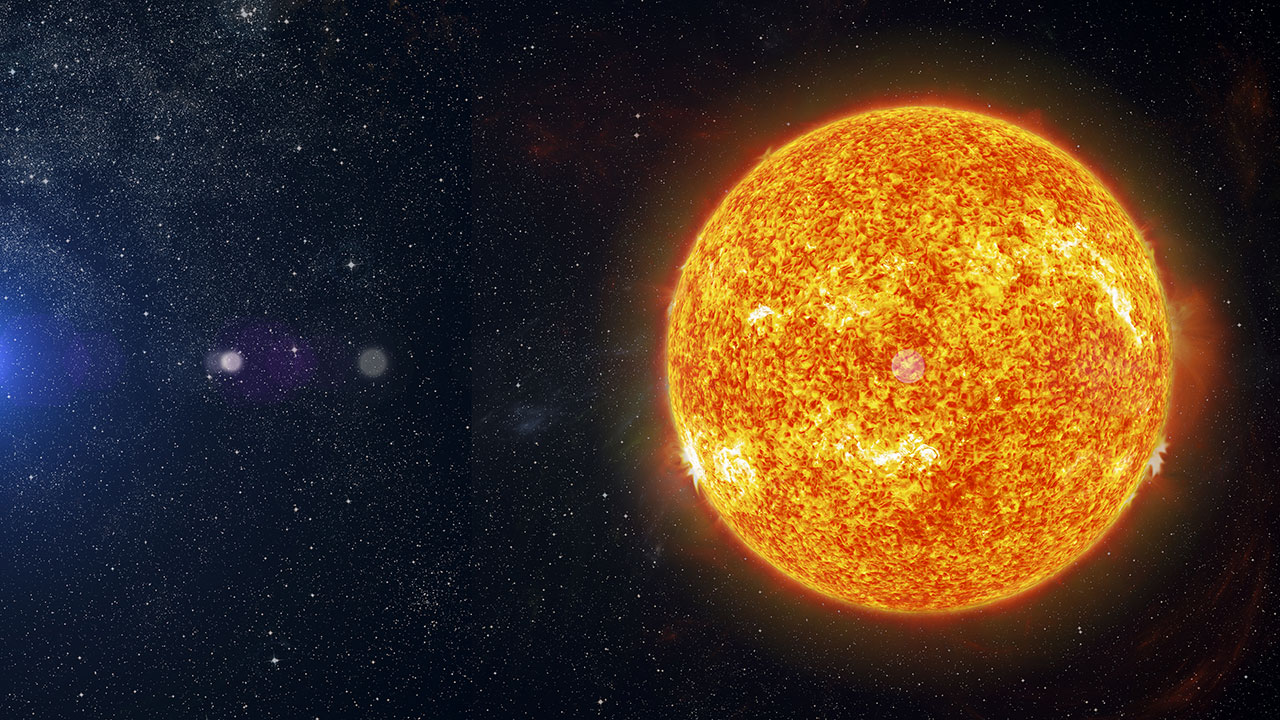 Why is the Sun orange when white stars are the hottest? OverSixty