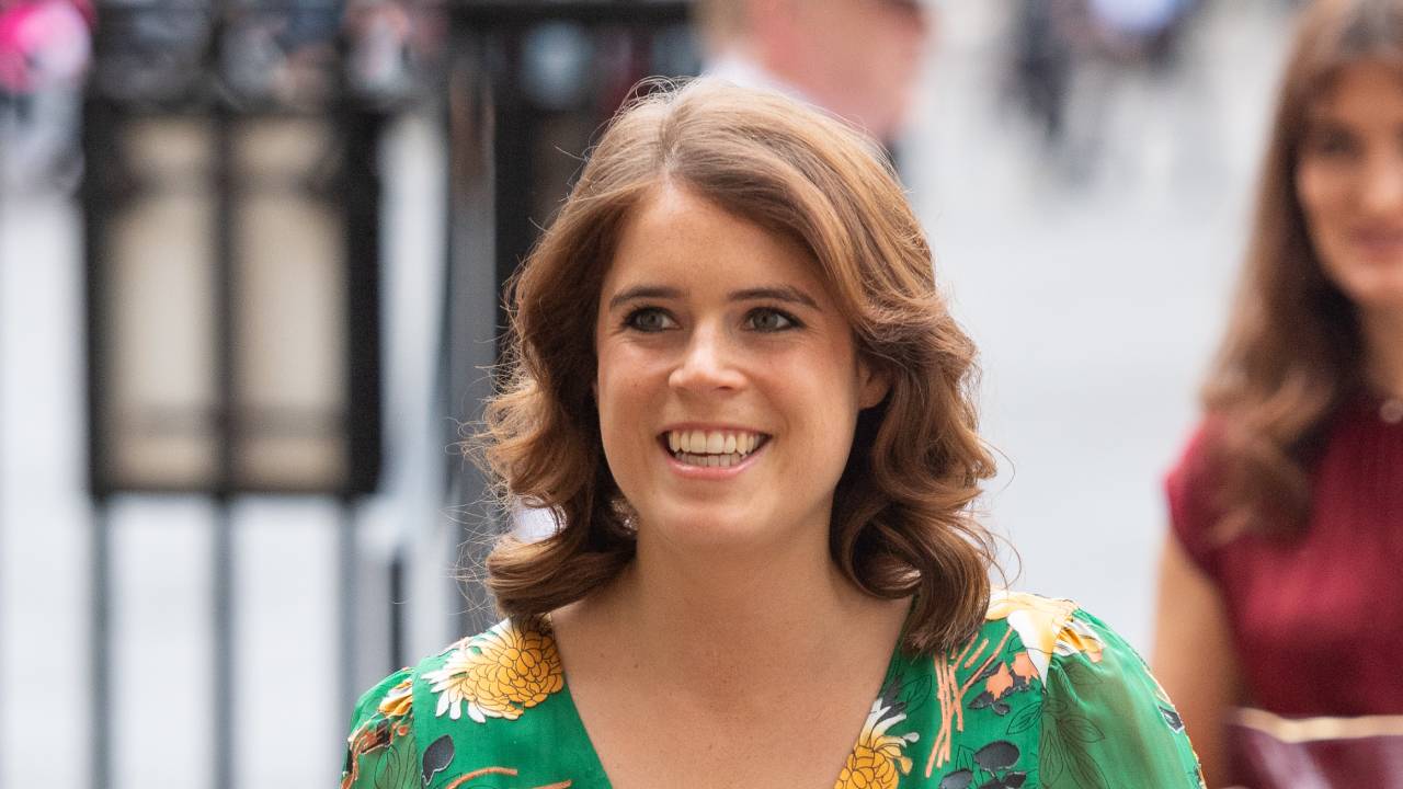 Glowing in green: Princess Eugenie turns heads in floral for surprise engagement