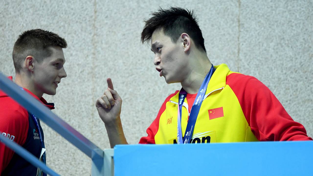 "You're a loser, I'm a winner": Sun Yang lashes out after second podium snub