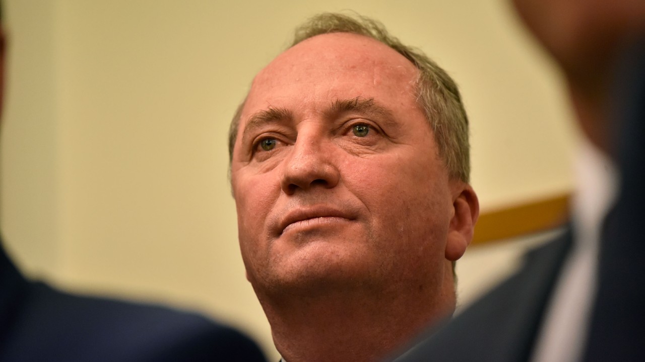 Barnaby Joyce admits he is "struggling" to support two families on $211K salary