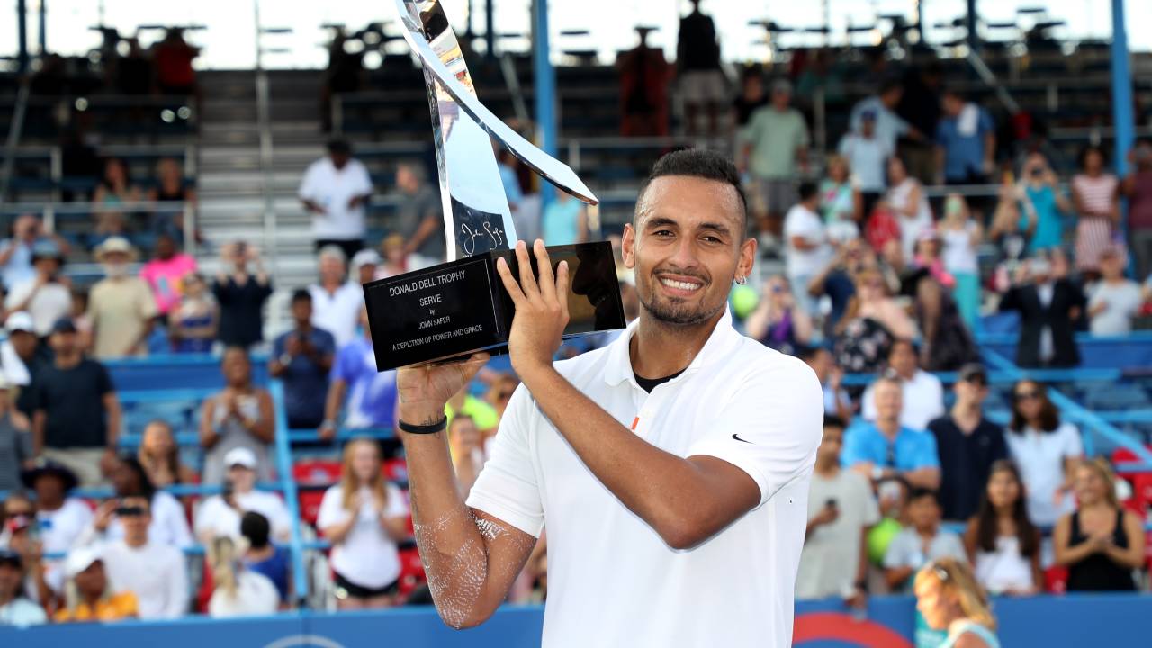 "I've made massive strides": Nick Kyrgios' stunning victory