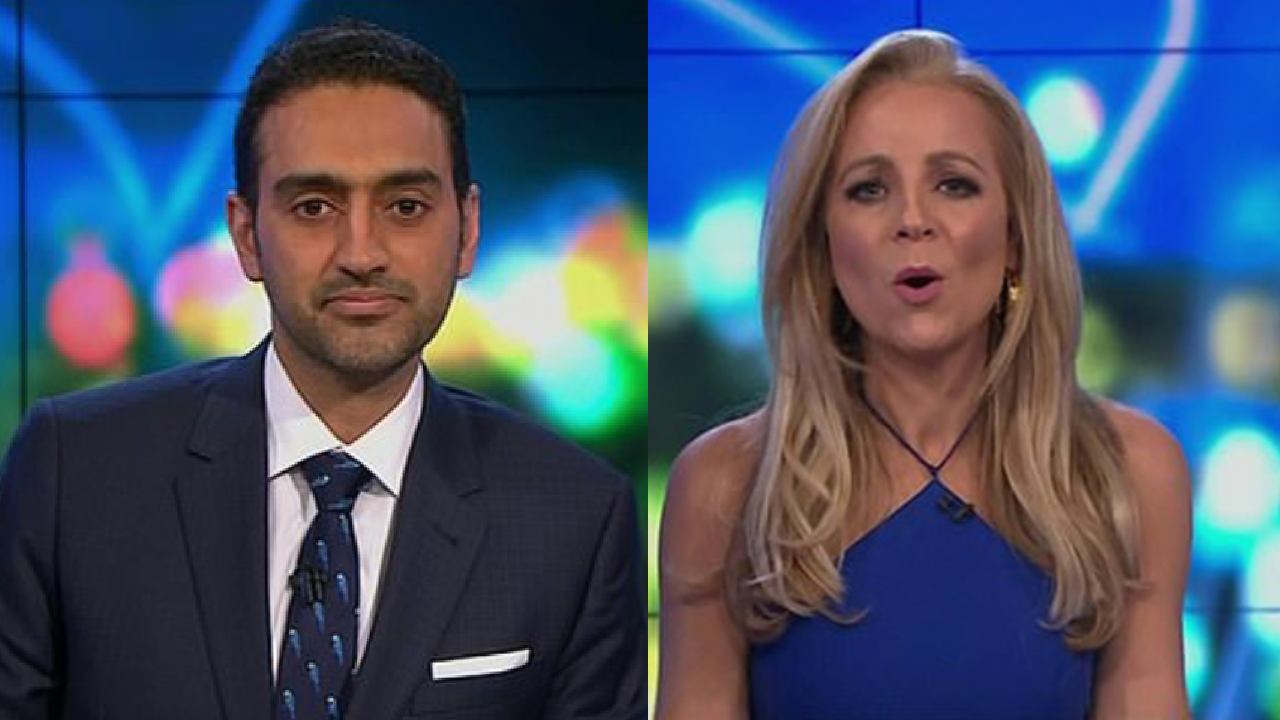 “You miserable bums:” Carrie Bickmore steps in after Waleed Aly’s awkward refusal