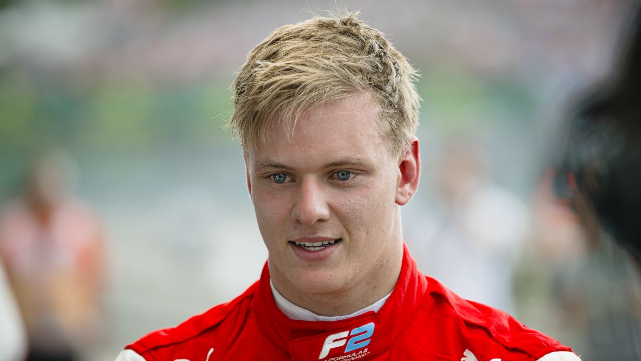 Mick Schumacher hugs F2 driver Anthoine Hubert’s family after tragic death