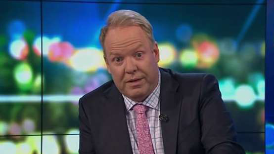 Rare moment as funnyman Peter Helliar is brought to tears on The Project