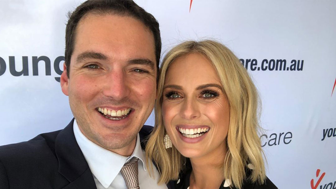 “Over the moon!”: Sylvia Jeffreys debuts baby bump alongside Peter Stefanovic