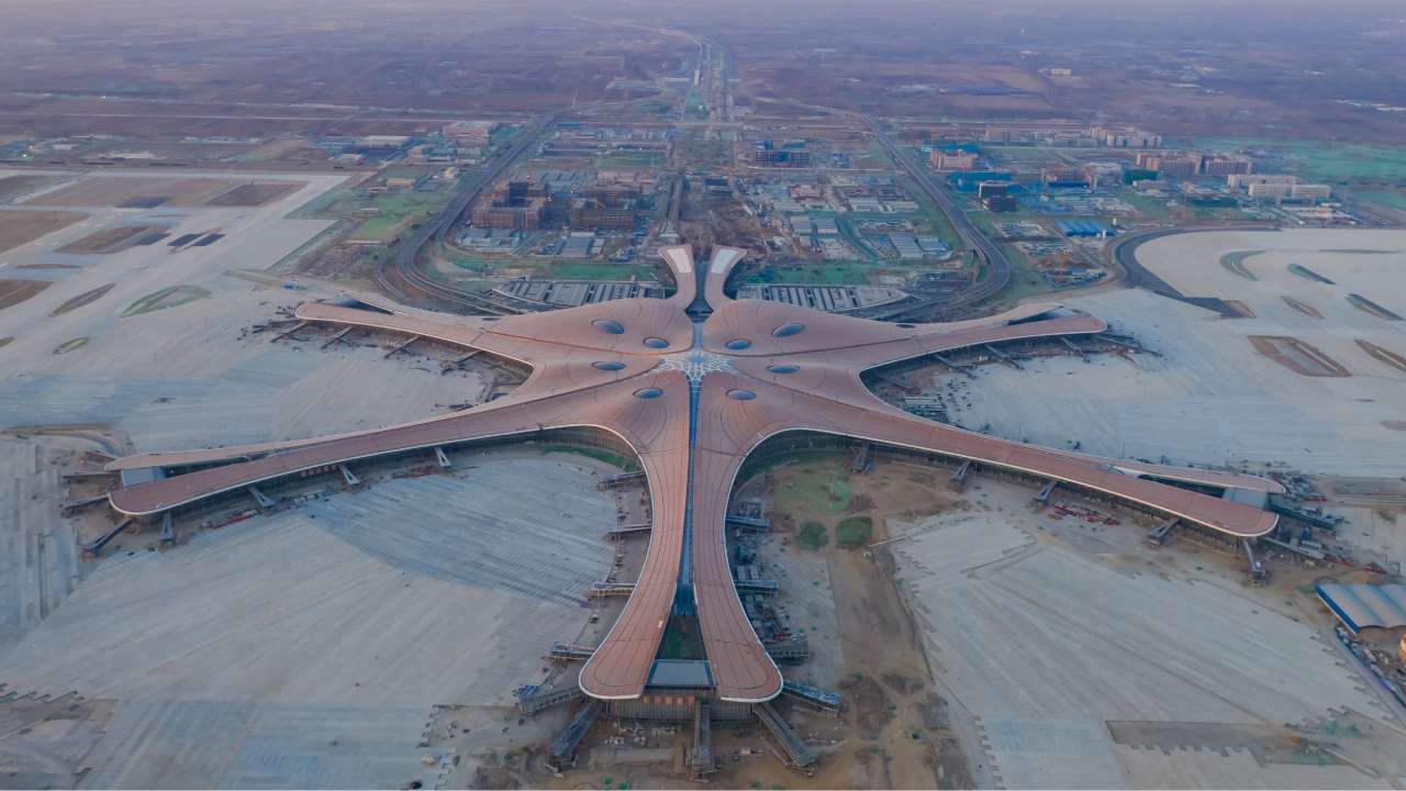 Beijing opens massive new airport