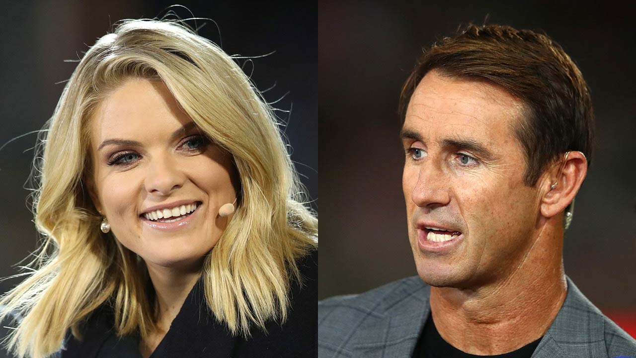 “Totally inexcusable”: Erin Molan thankful for support amid reports of Andrew Johns feud