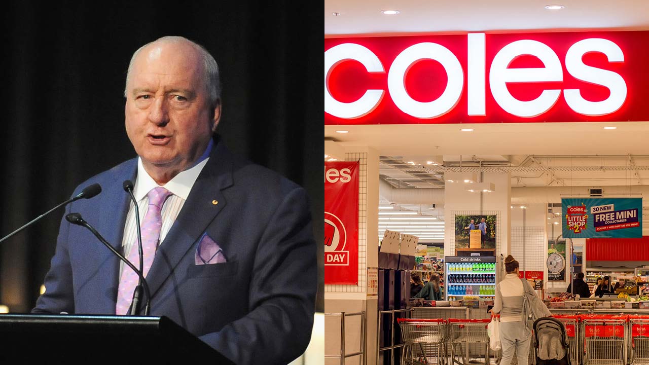 “Corporate hypocrites”: Harsh words from Alan Jones backfires as shoppers pledge loyalty to Coles