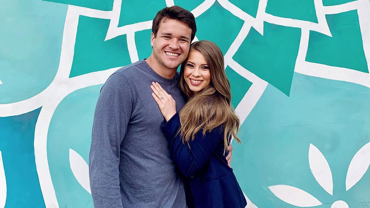 Here comes the bride! Bindi Irwin reveals who will walk her down the aisle
