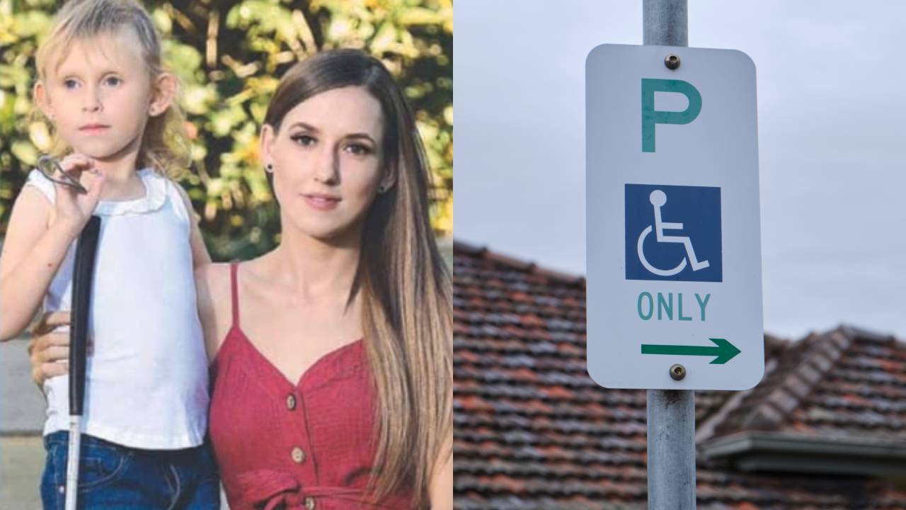 Mother with blind child denied parking permit, receives abusive windscreen notes from angry parents