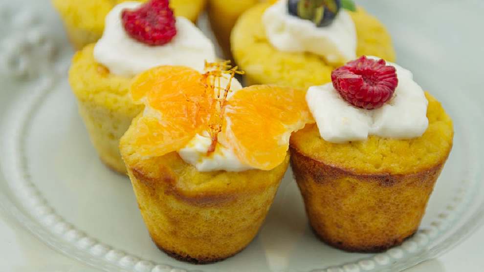 4 Ingredients: Try these mandarin friands