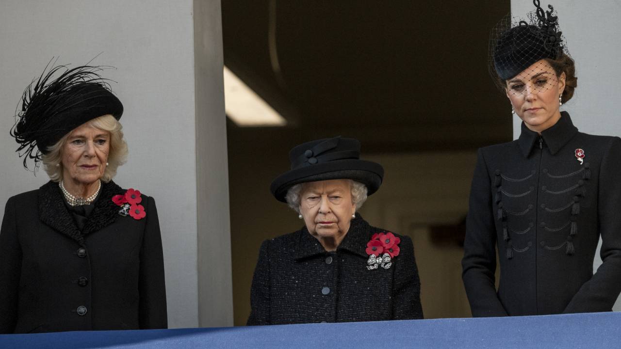 Royal Family’s emotional gathering for Remembrance Sunday memorial