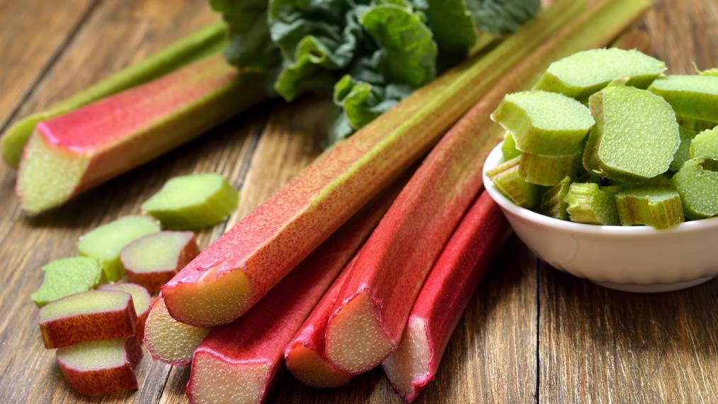How did this couple create a new career out of rhubarb?