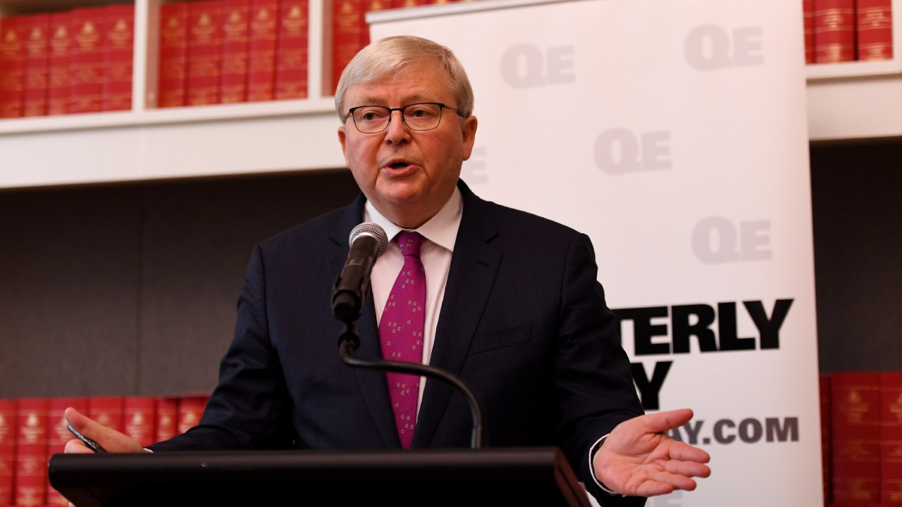 Kevin Rudd warns of return of the “yellow peril”