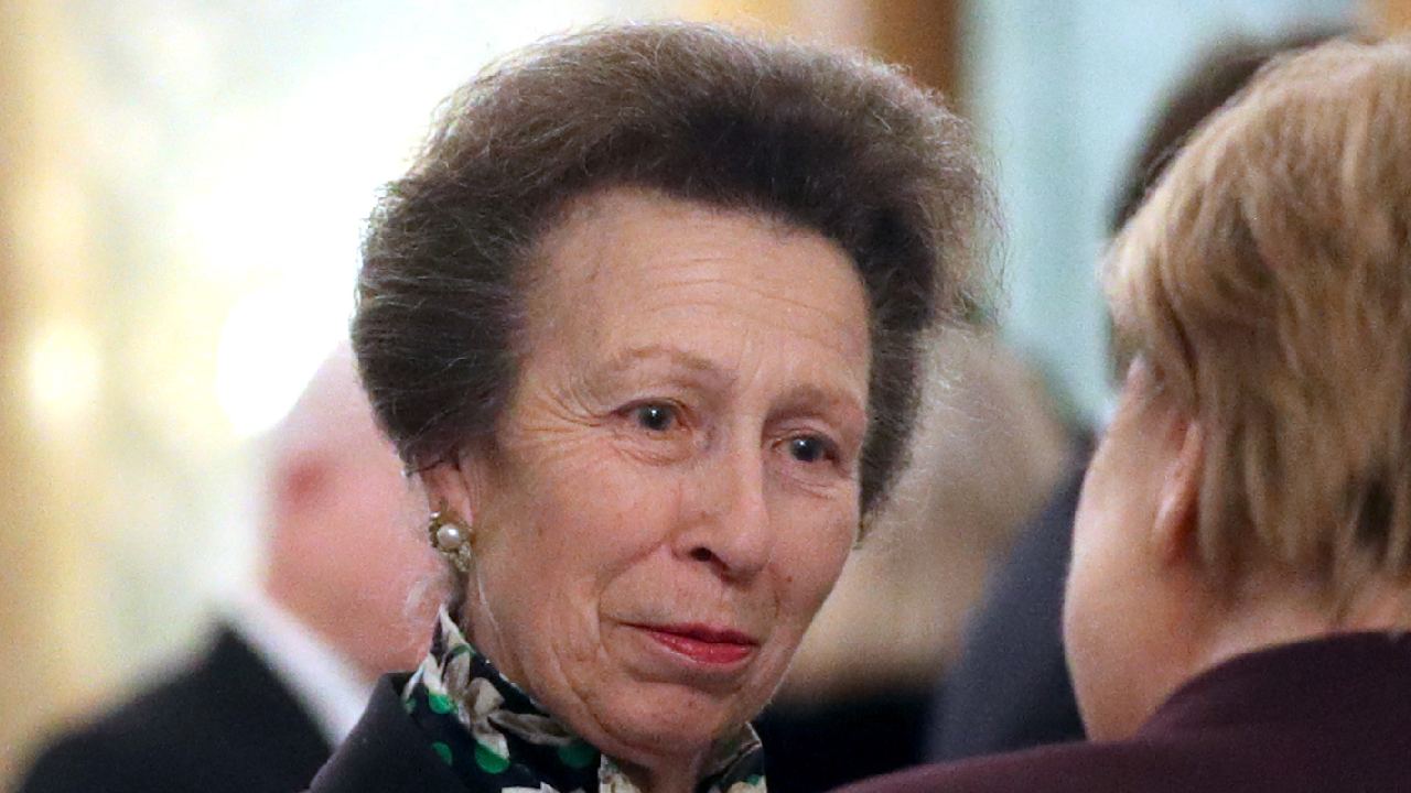 Princess Anne shrugs at the Queen in hilarious clip