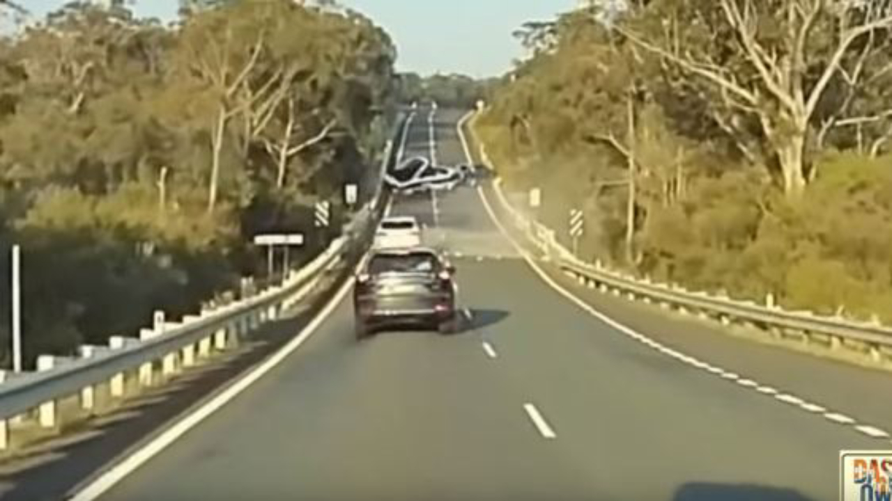 “Stupid” driver slammed after high speed takeover ends in brutal crash