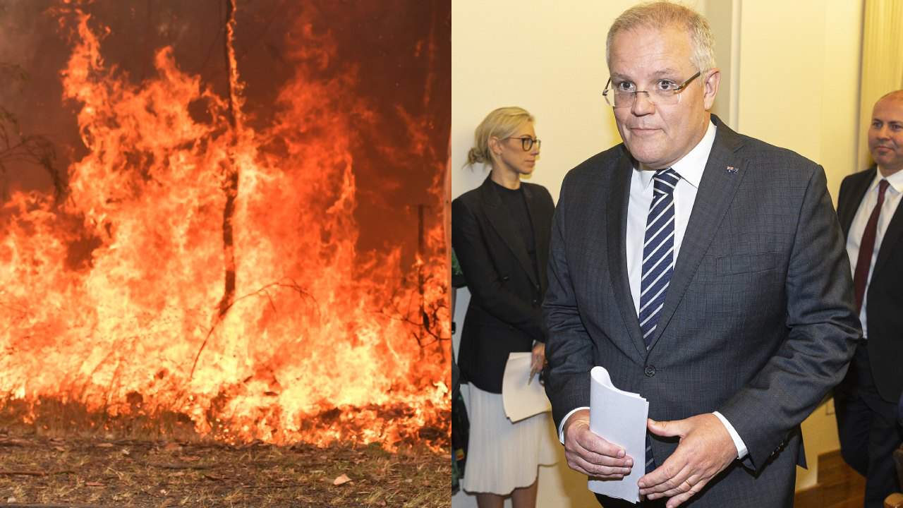 Former fire chief declines to criticise ScoMo’s holiday as the country burns