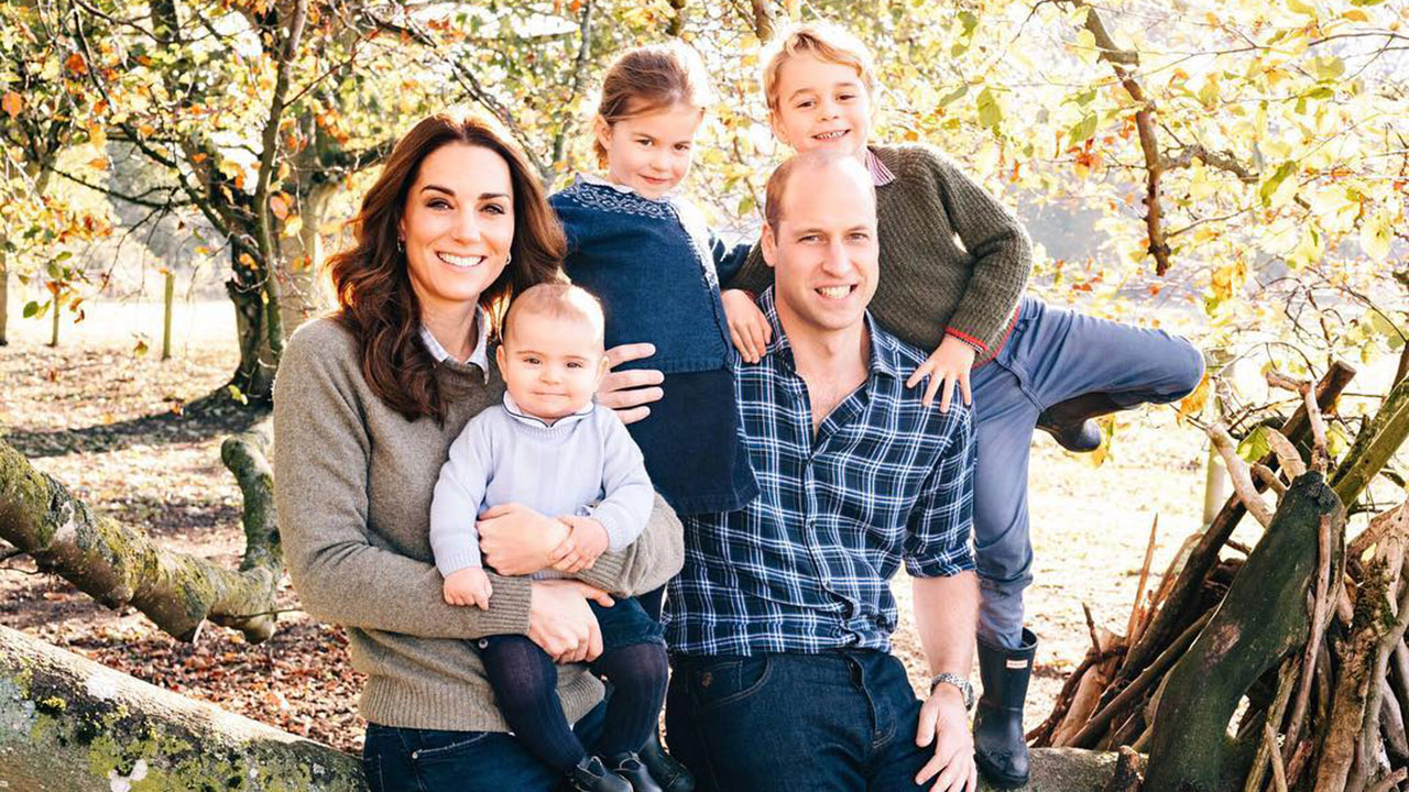 Adorable Royals: Kate and William release their family Christmas card