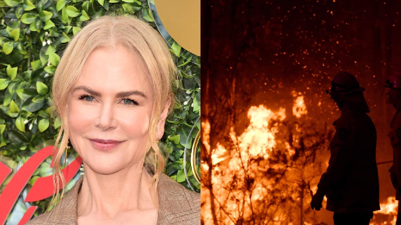 Nicole Kidman's tearful response to bushfire threat 