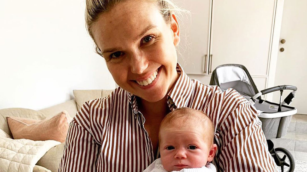 Now it's real: Edwina Bartholomew opens up on motherhood's "wild ride"