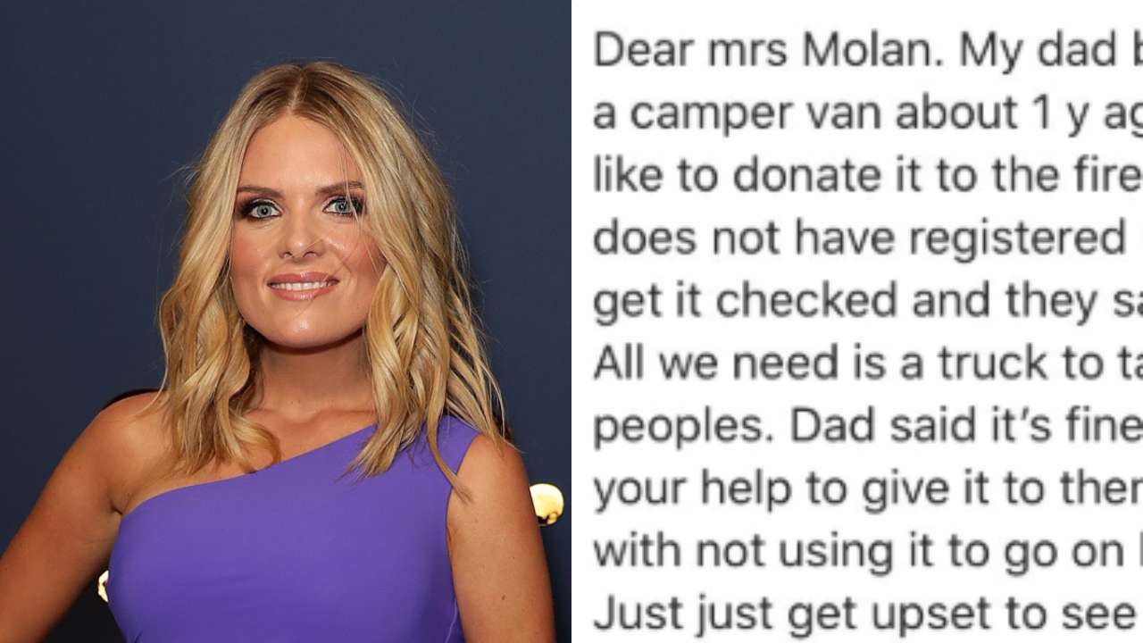 “I watch the tv and I cry”: Erin Molan shares emotional letter from young boy heart stricken over bushfires