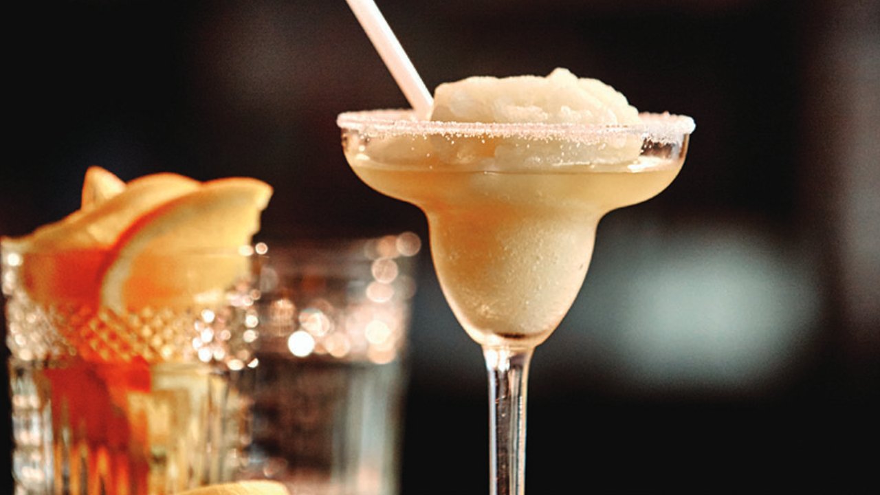 Relax with a mandarin margarita