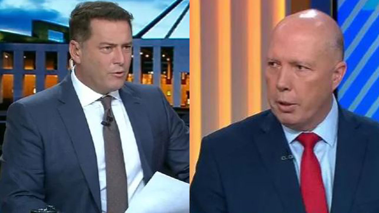 Karl Stefanovic’s fiery clash with Peter Dutton over $100 million scandal