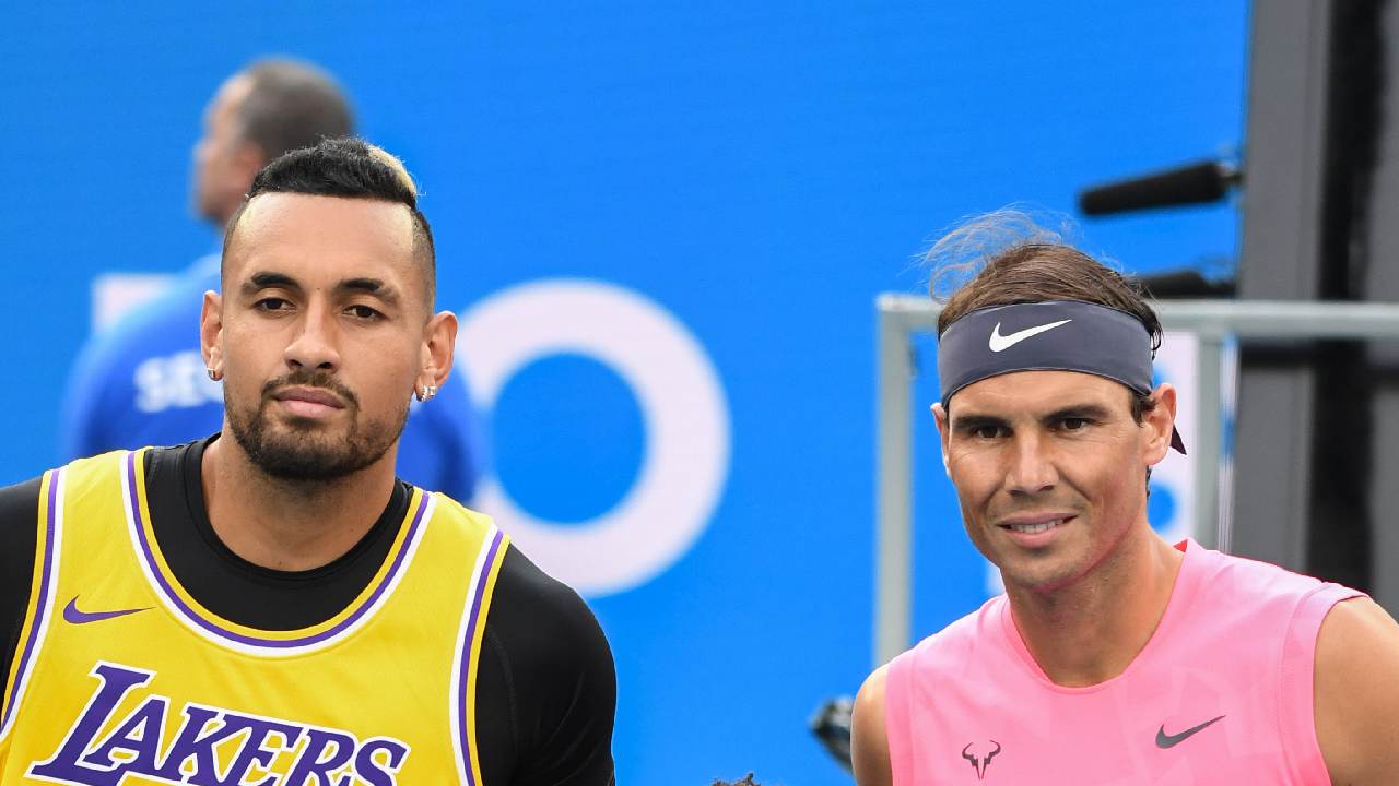 "I like the Nick Kyrgios doing this": Nadal's reaction to epic battle