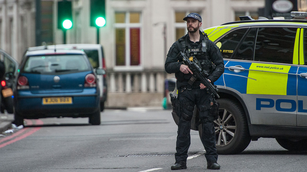 London terror attack: Man shot dead after stabbing rampage
