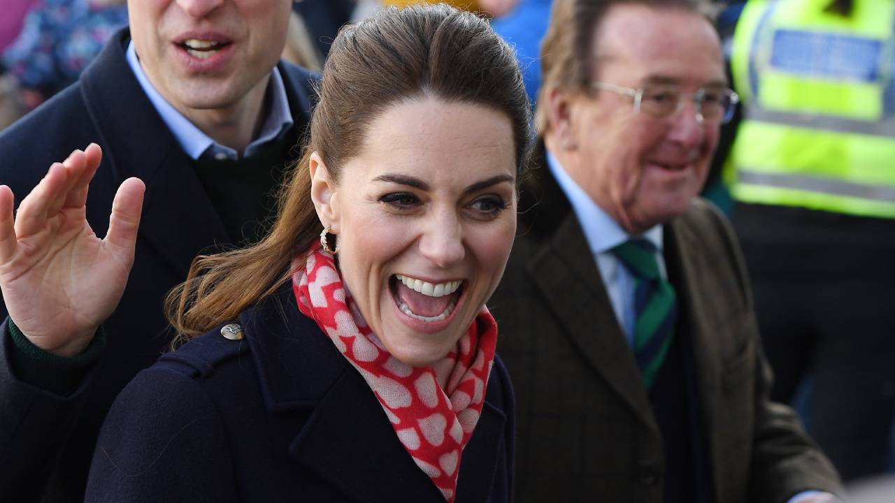 Surprise! Duchess Kate reunites with old friends on royal visit