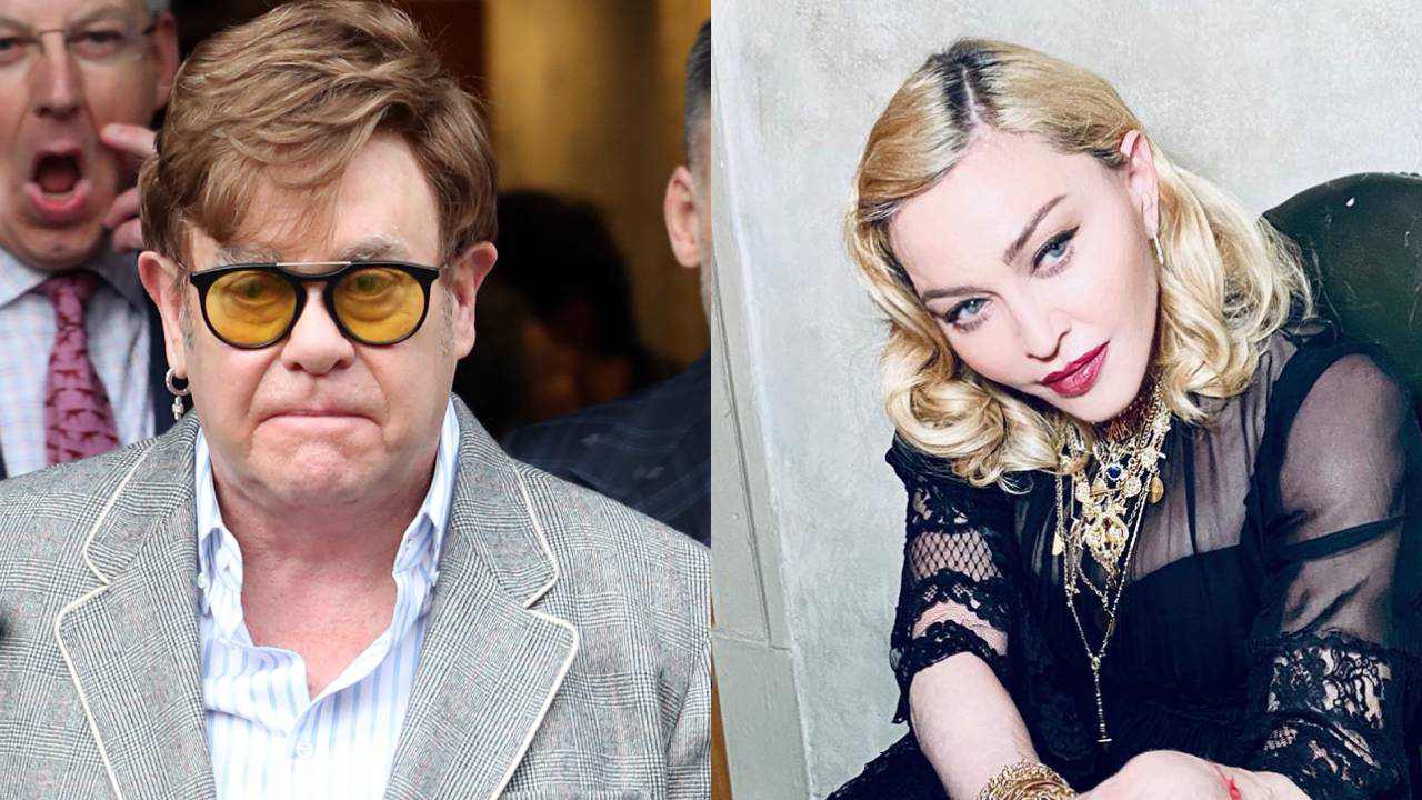 "Nasty and ungracious”: Elton John exposes feud with Madonna in new book